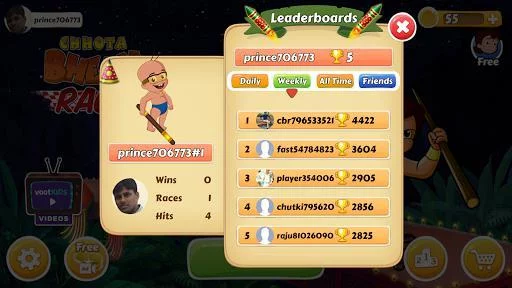 Изображение игры: Chhota Bheem Race Game