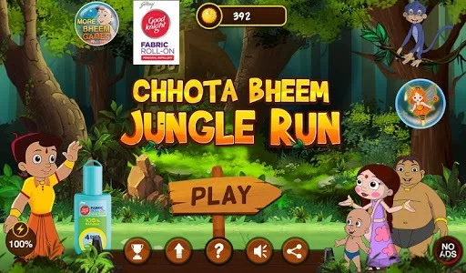 Изображение игры: Chhota Bheem Jungle Run