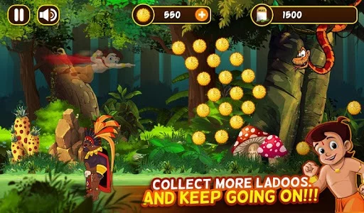 Изображение игры: Chhota Bheem Jungle Run