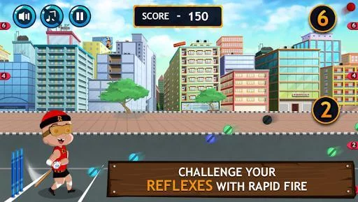 Изображение игры: Mighty Raju Cricket