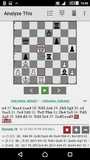 Изображение игры: Komodo 10 Chess Engine