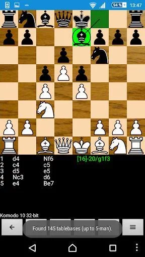 Изображение игры: Komodo 10 Chess Engine