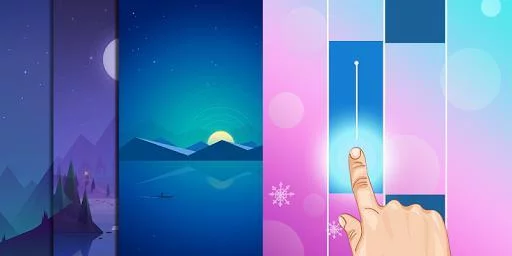 Изображение игры: Colorful Piano Magic Tiles Kpop