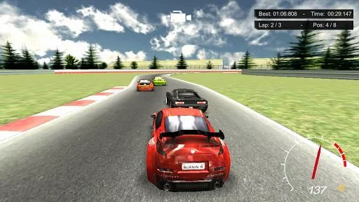 Изображение игры: Touring Racing
