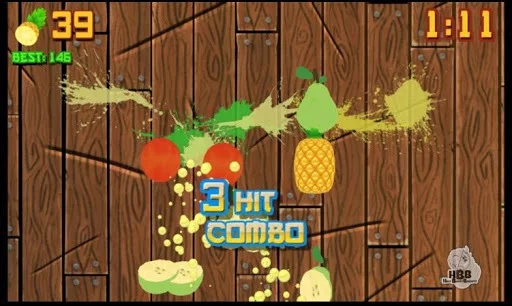 Изображение игры: Fruit Slicing Game