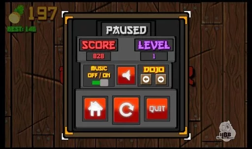 Изображение игры: Fruit Slicing Game
