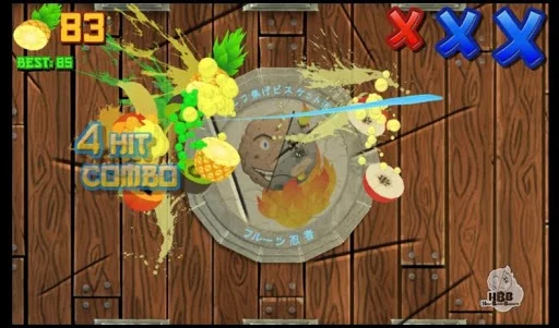 Изображение игры: Fruit Slicing Game