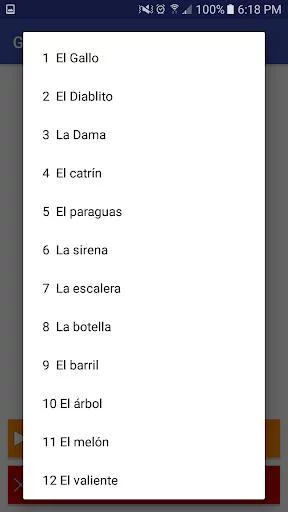 Изображение игры: Tablas de Lotería MX