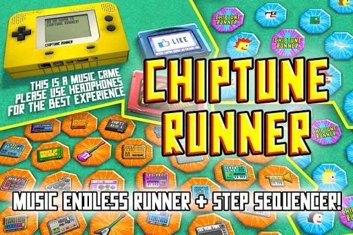 Изображение игры: Chiptune Runner
