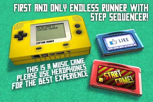 Изображение игры: Chiptune Runner