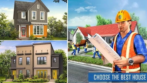 Изображение игры: New Family House Builder Happy Family Simulator