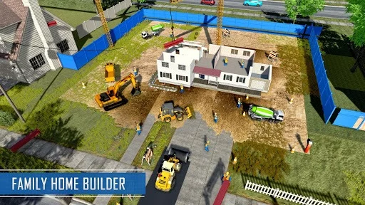 Изображение игры: New Family House Builder Happy Family Simulator
