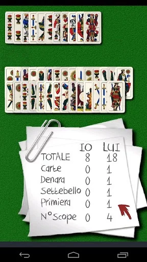 Изображение игры: Scopa Free