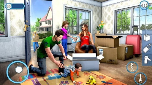 Изображение игры: New Family House Builder Happy Family Simulator
