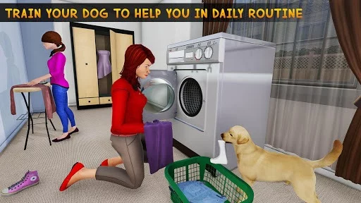 Изображение игры: Family Pet Dog Home Adventure Game