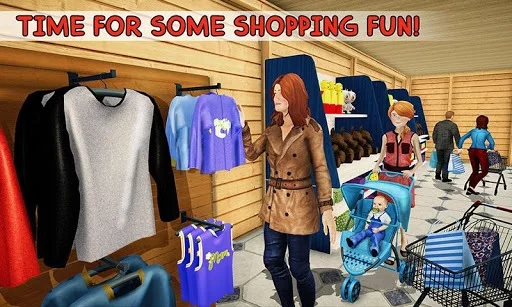 Изображение игры: New Baby Single Mom Family Adventure