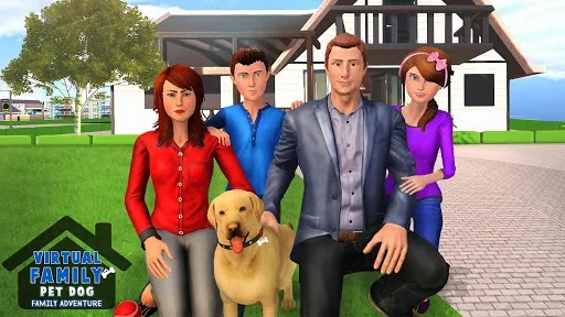 Изображение игры: Family Pet Dog Home Adventure Game