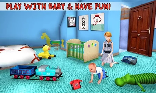Изображение игры: New Baby Single Mom Family Adventure