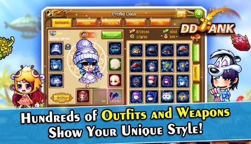 Изображение игры: DDTank