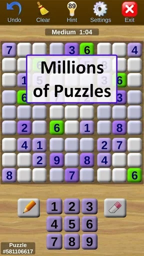 Изображение игры: Sudoku Games and Solver