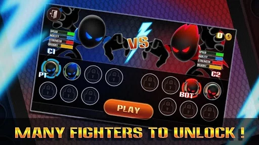 Изображение игры: Stickman Warriors:UFB Fighting