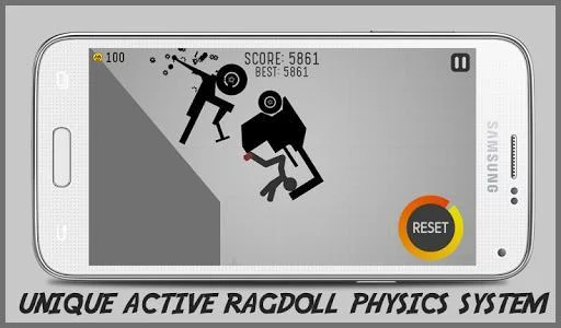 Изображение игры: Stickman Turbo Dismounting