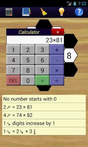 Изображение игры: Math Hexagon Puzzles