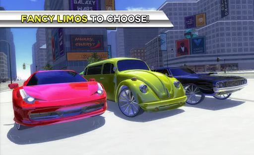 Изображение игры: Wedding Limousine driver 3D