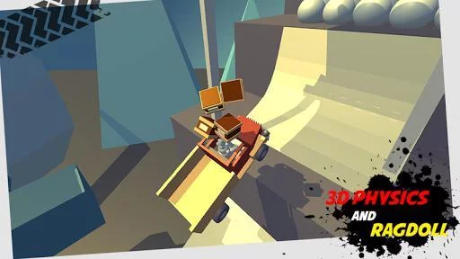Изображение игры: Stickman Turbo Dismounting 3D