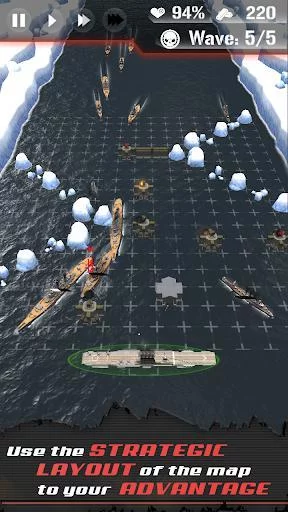 Изображение игры: Dawn Uprising: Battle Ship Defense