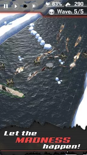Изображение игры: Dawn Uprising: Battle Ship Defense