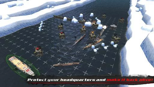 Изображение игры: Dawn Uprising: Battle Ship Defense