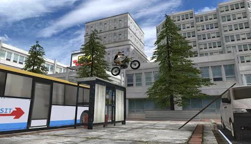 Изображение игры: Stunt Bike