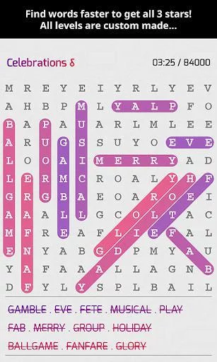 Изображение игры: Super Word Search Game Puzzle App