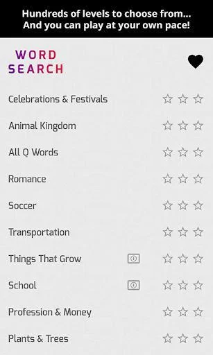 Изображение игры: Super Word Search Game Puzzle App