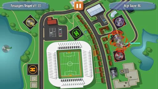 Изображение игры: Heliport Pilot