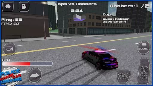 Изображение игры: Police Chase Car Driving