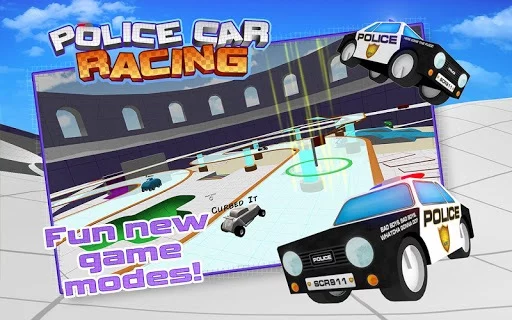Изображение игры: Police Car Racing