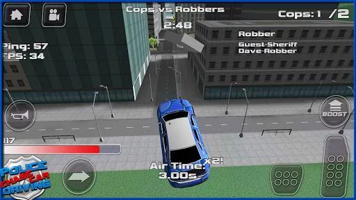 Изображение игры: Police Chase Car Driving