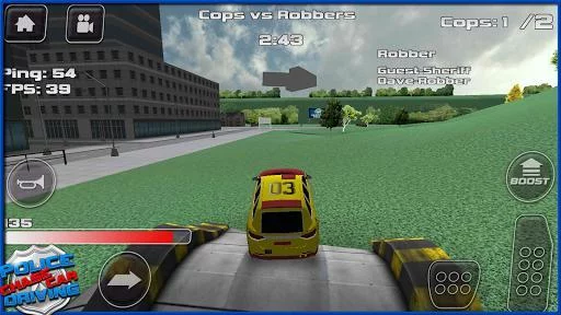 Изображение игры: Police Chase Car Driving