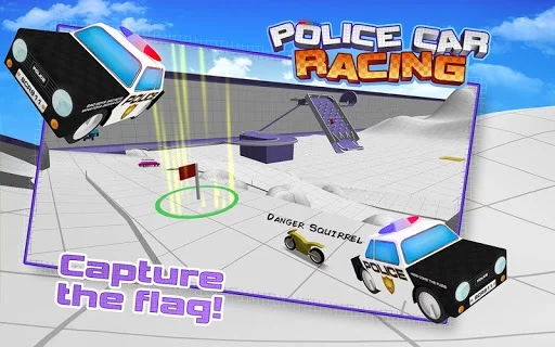 Изображение игры: Police Car Racing