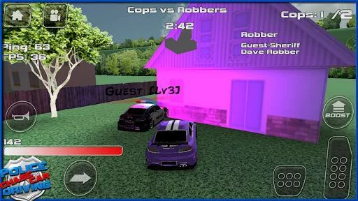 Изображение игры: Police Chase Car Driving