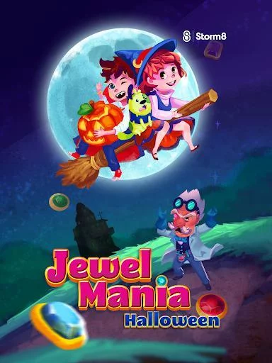 Изображение игры: Jewel Mania: Halloween