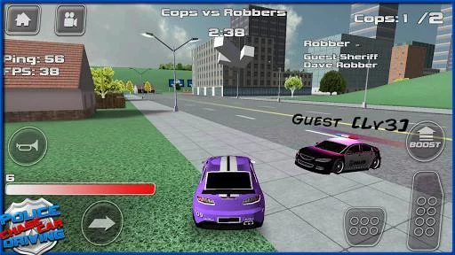 Изображение игры: Police Chase Car Driving