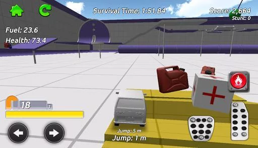 Изображение игры: Stunt 3 Wheeler Simulator
