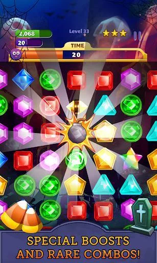 Изображение игры: Jewel Mania: Halloween