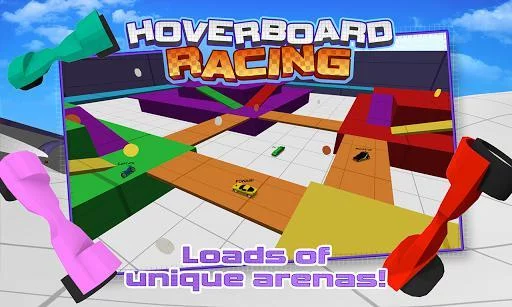 Изображение игры: Hoverboard Racing