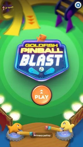 Изображение игры: Goldfish Pinball Blast