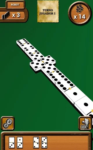 Изображение игры: Domino 3D Pro