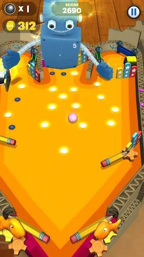 Изображение игры: Goldfish Pinball Blast